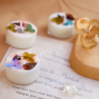 Combo 4 viên nến thơm Tealight nến Đá