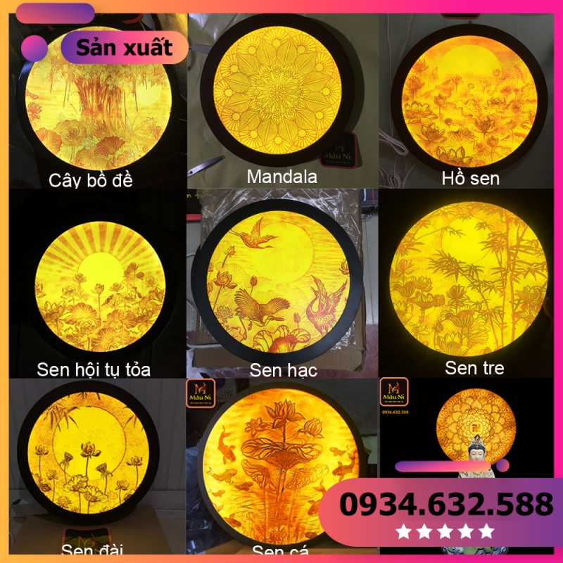 Đẹp  ĐÈN ĐIỆN BÀN THỜ TREO _ Mẫu Trúc Chỉ hào quang 3 tấc  Giá Rẻ - MÂU NI  Nhà cửa & Đời sống
