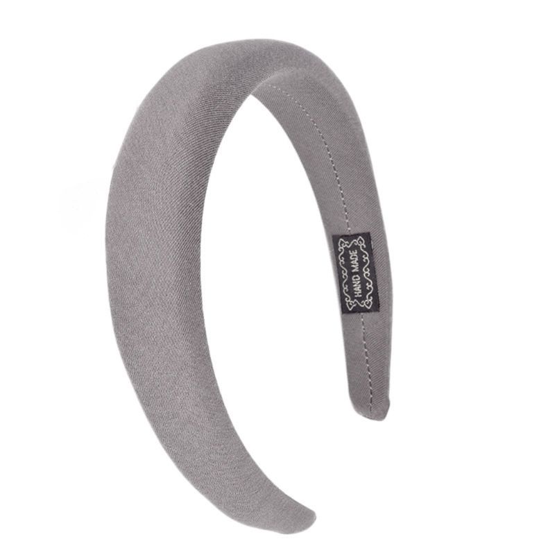 Băng Đô Bằng Xốp Dày Màu Kẹo Trơn Chống Trượt Phong Cách Dân Tộc Cổ Điển Dành Cho Bạn Nữ