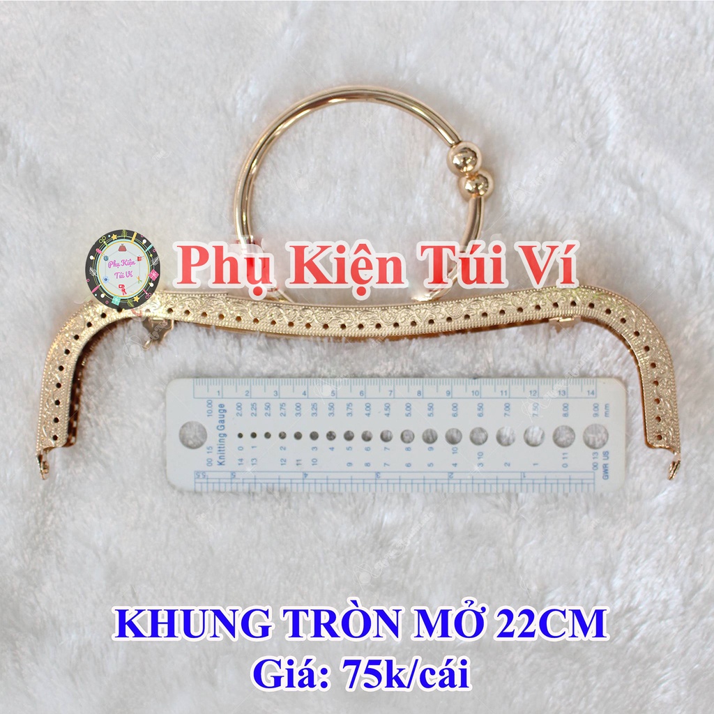 Khung tròn mở 22cm