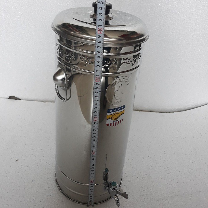 Bình lọc nước 25 inox 304 cao cấp có lõi lọc và vòi