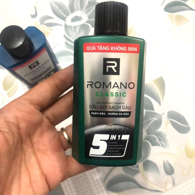 Dầu gội ROMANO 60g 5in1