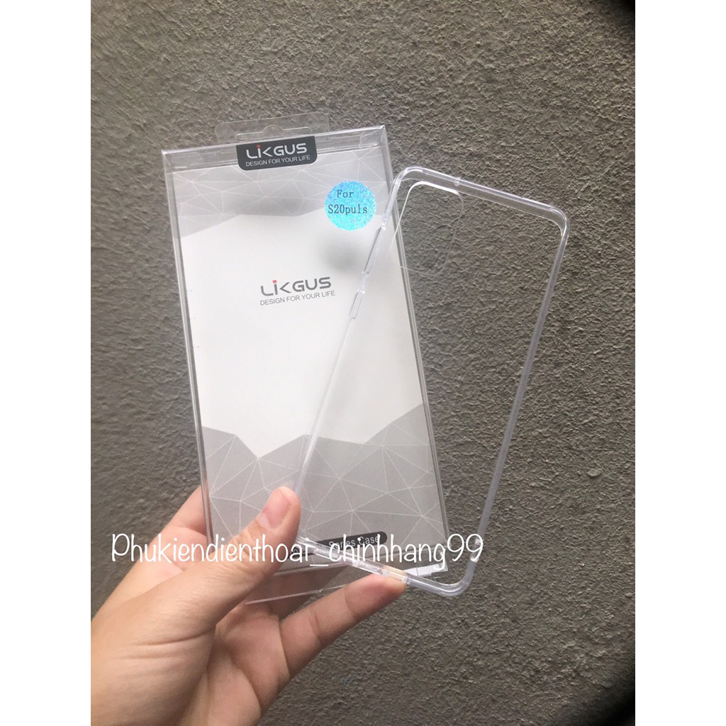 Ốp lưng Likgus chống sốc chống ố vàng cho Samsung Galaxy Note 10/ Note 10 Plus/ Note 10 Lite/ S20 Plus/ S20 Ultra