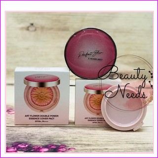 Phấn tươi Perfect Skin Art Flower Double Power Essence Cover Pact (kèm lõi thay thể)