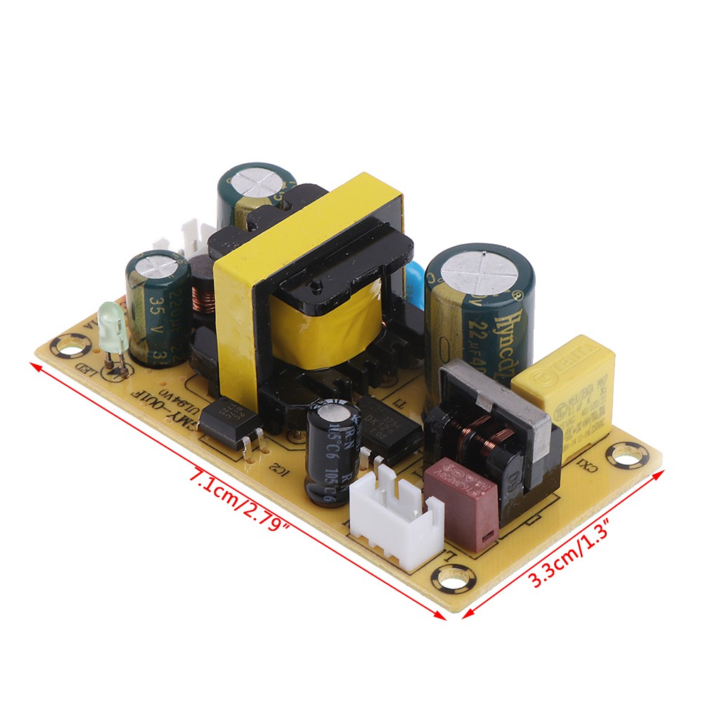 Bảng Mạch Chuyển Đổi Nguồn Điện Ac 100-265V Sang Dc 24V 1A Dùng Để Sửa Chữa Tiện Dụng
