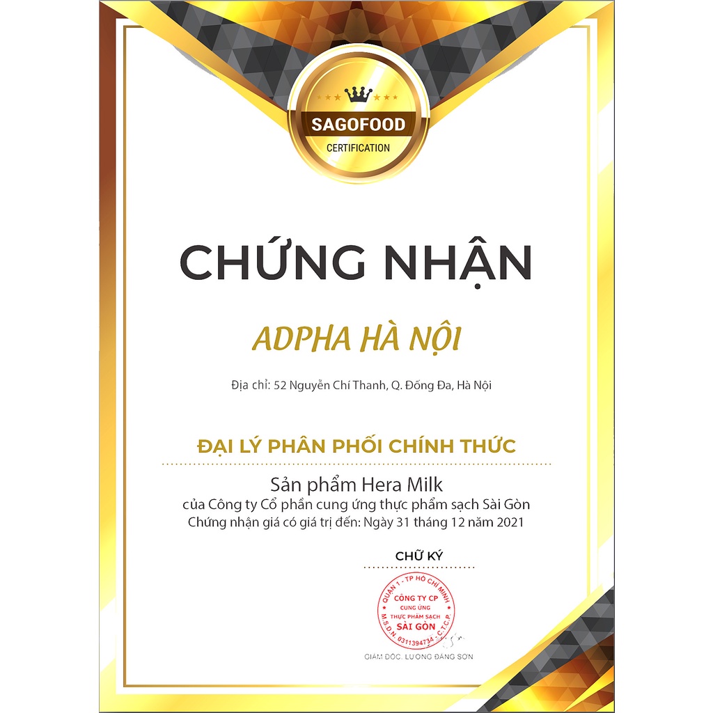 (NPP) Sữa Nghệ Hera 500g