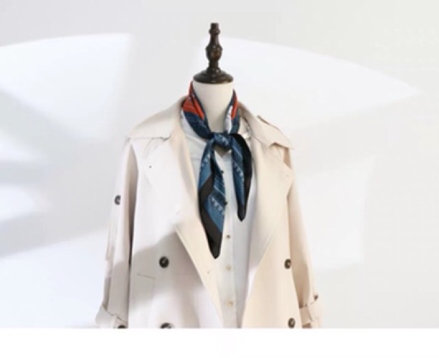 Khăn lụa vuông 70x70 turban quàng cổ,áo khăn yếm bandana thời trang đội đầu - Maben