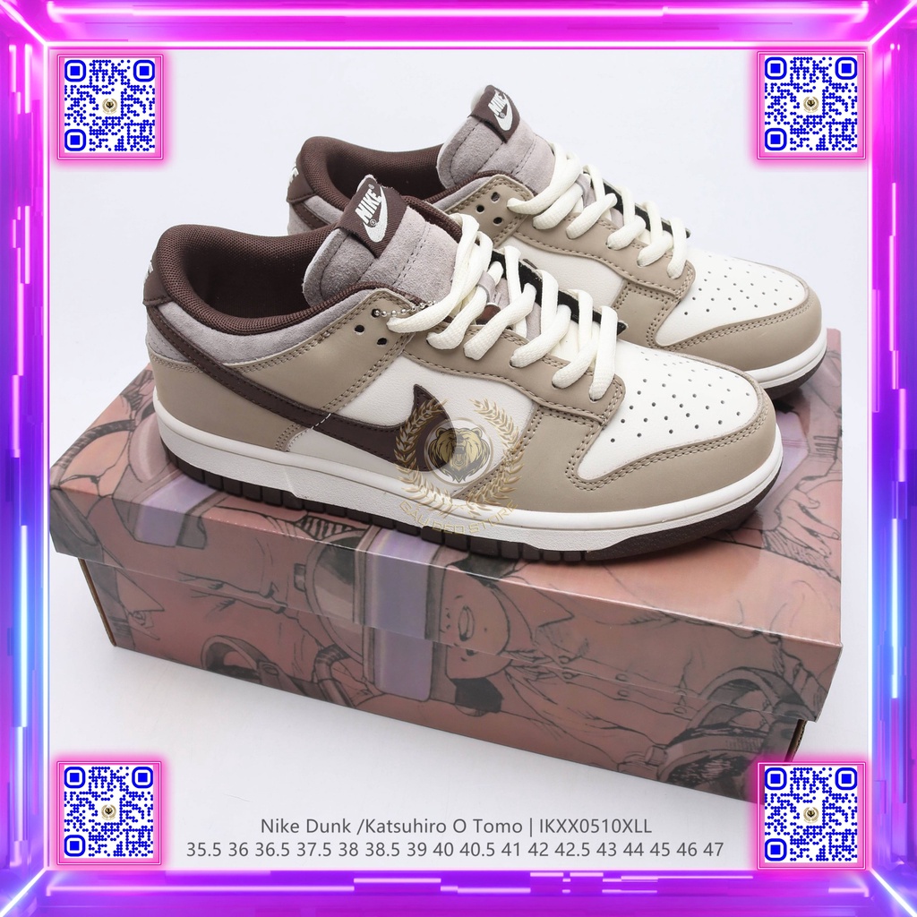 LF0039 Nhận Order Hỗ Trợ Free Ship Giày Best Quality Sneaker ***Otomo Katsuhiro x Nike SB Dunk Low "Steamboy OST"