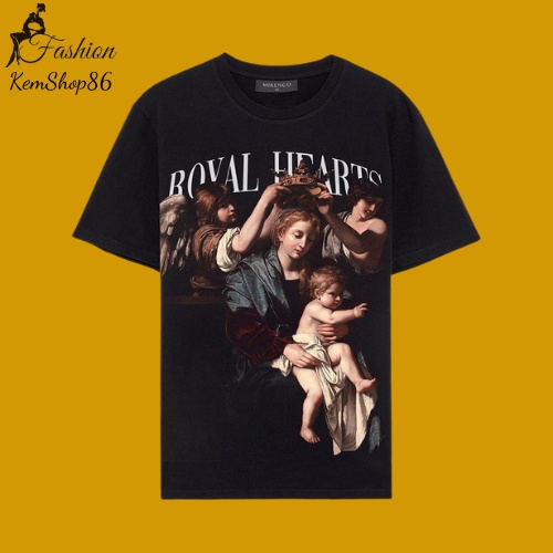 / Áo phông ngắn tay , áo thun Unisex MIKENCO BOVAL LIEARTS form rộng co giãn 4 chiều thấm hút mồ hôi. !