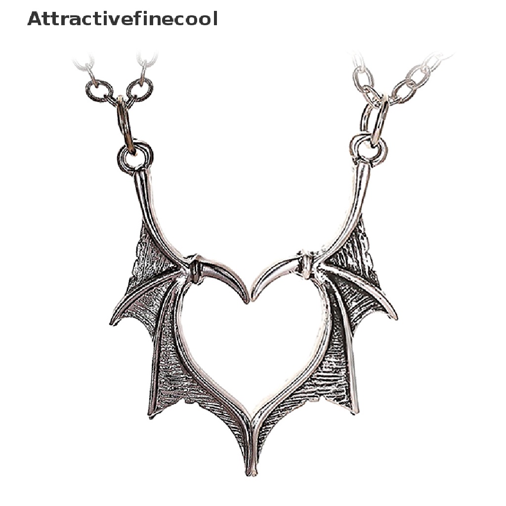 Vòng cổ Mặt Hình Trái Tim Và Cánh Rồng Unisex