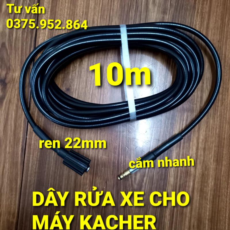 Dây rửa xe cho máy kacher