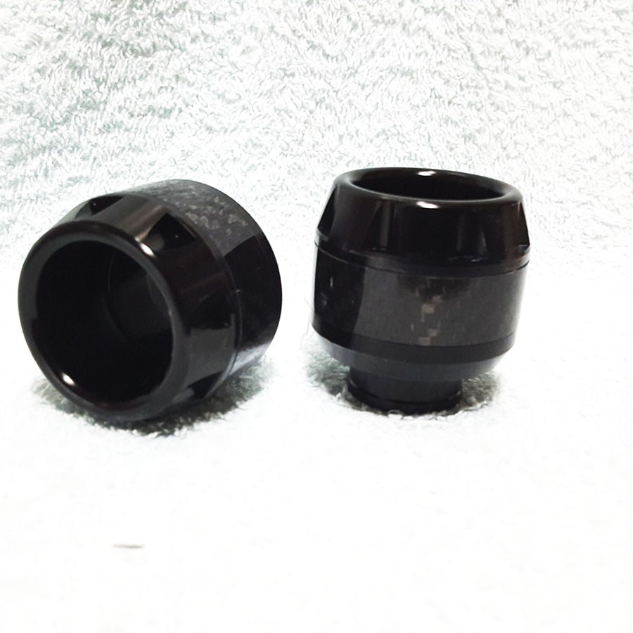 CHỐNG ĐỔ ĐÙM TRƯỚC- CARBON - CHO XE MÁY