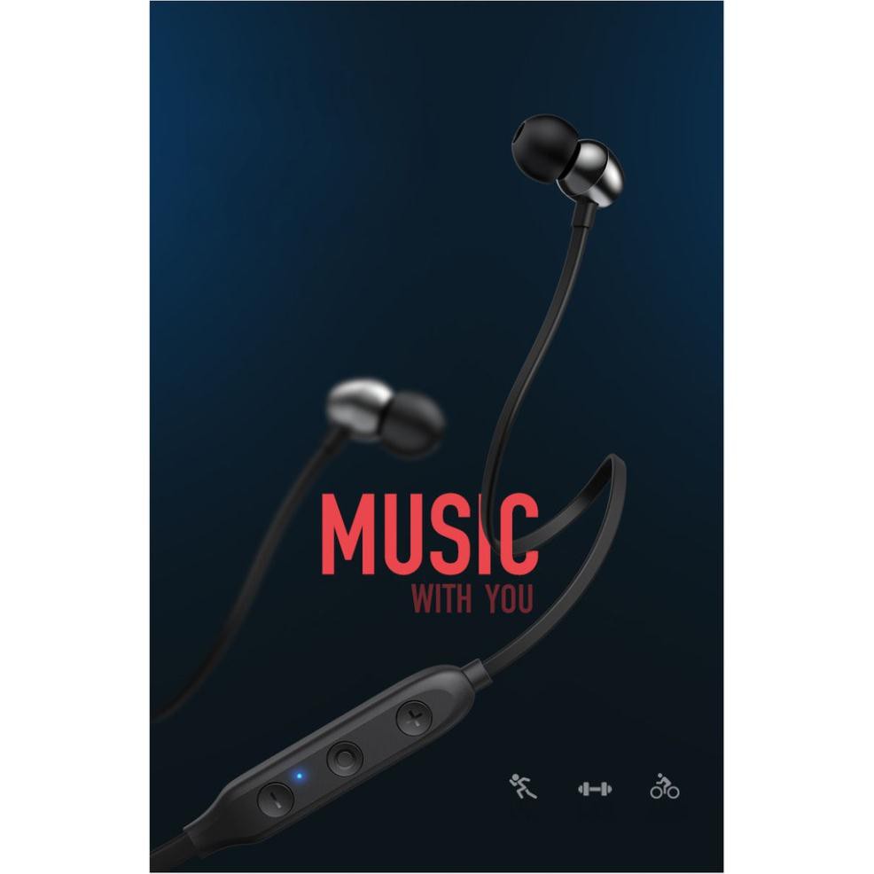 Tai nghe Bluetooth thể thao từ tính thích hợp dùng cho cả nam và nữ Yoobao YB504