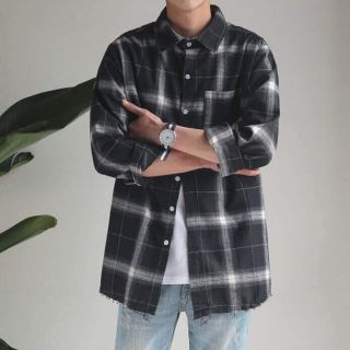 Áo Sơ Mi Nữ CaRo Hàn Quốc Phom Rộng