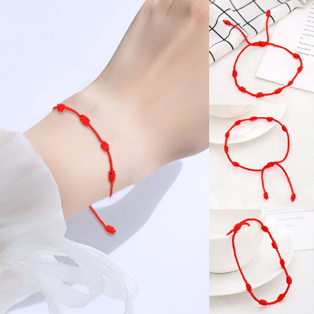 Vòng Tay Chỉ Đỏ May Mắn Cho Nam Và Nữ