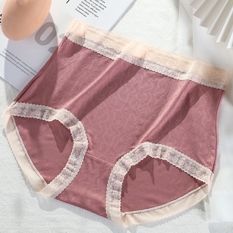 AOFEIQIKE AOFEIQIKE Quần Lót Lưng Cao Không Đường May Plus Size