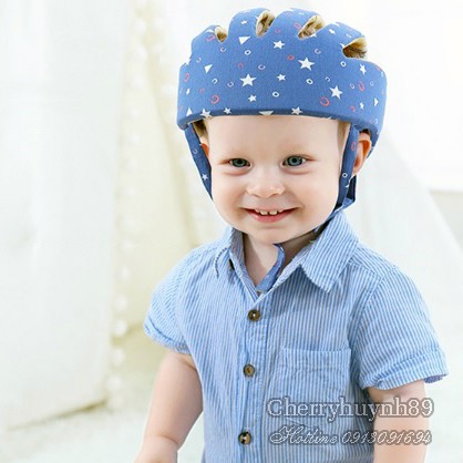 MŨ BẢO VỆ ĐẦU CHO BÉ TẬP ĐI, TẬP BÒ SONGZHILONG