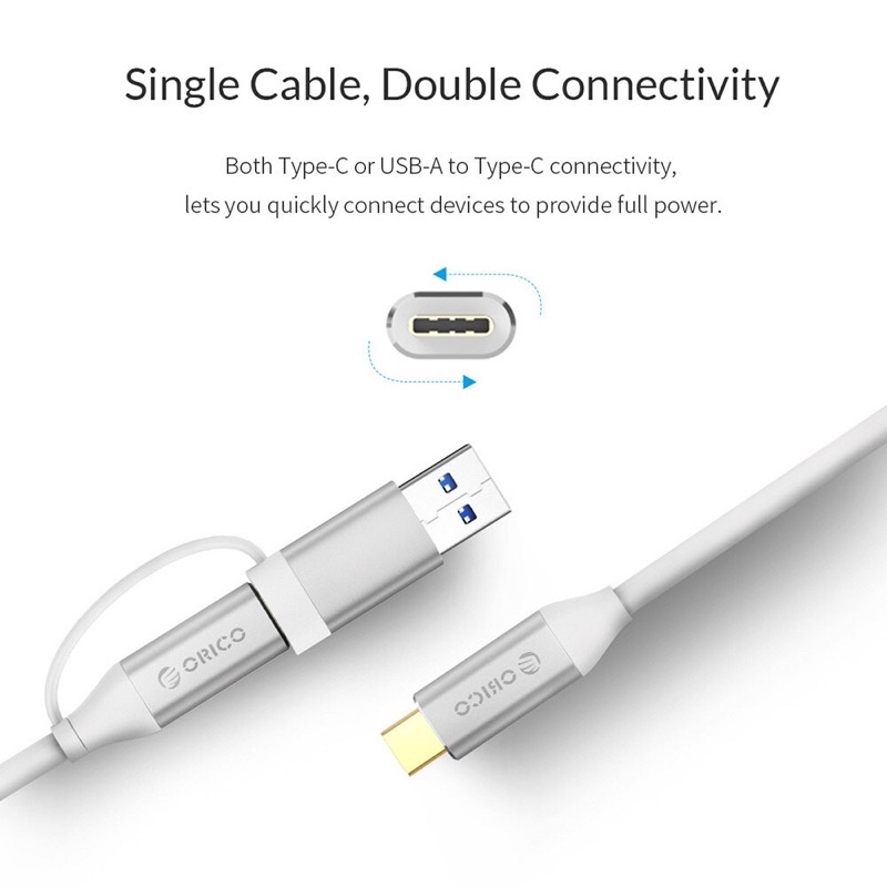 Dây cable type C to C 5Gbps