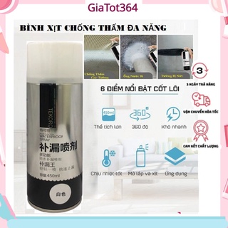 Chai sơn xịt chống thấm nước tekoro 450ml