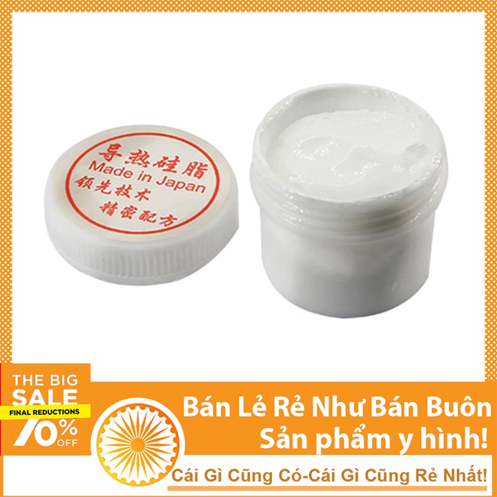 Keo Tản Nhiệt Máy Tính Cpu IC - Chip - Sò Âm Thanh - Sò Nóng Lạnh 35g Loại Sịn