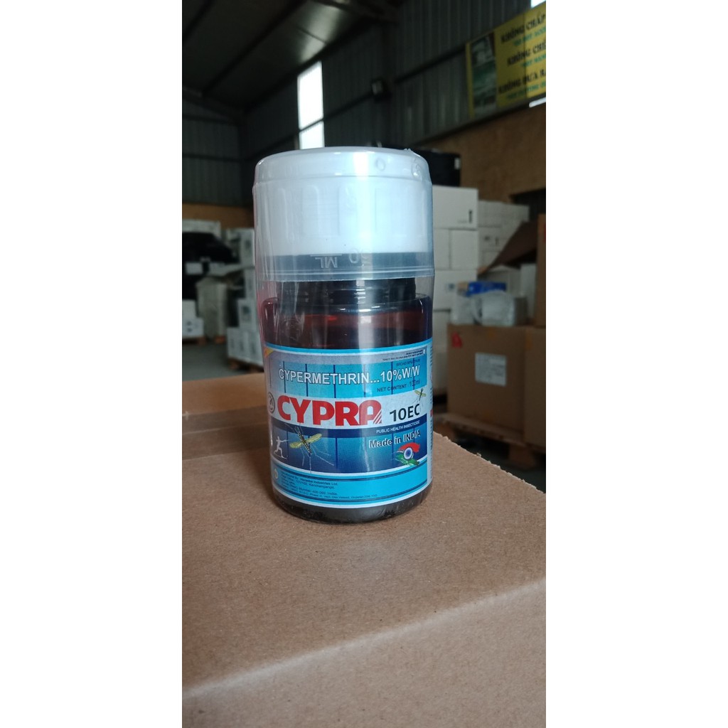 Thuốc diệt côn trùng nhập khẩu Ấn Độ CYPRA CHAI 100ml