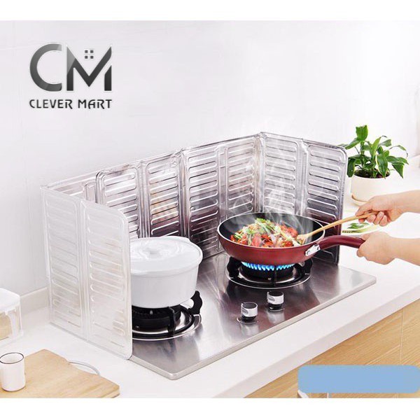 Tấm chắn dầu mỡ bếp ga | Dụng cụ chắn váng dầu mỡ