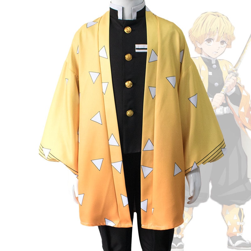 Áo khoác cho bé chuyên dụng để hóa trang nhân vật trong phim Kimetsu no Yaiba