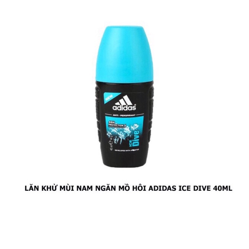 Lăn khử Mùi Nam Adidas ICE DIVE 40ML