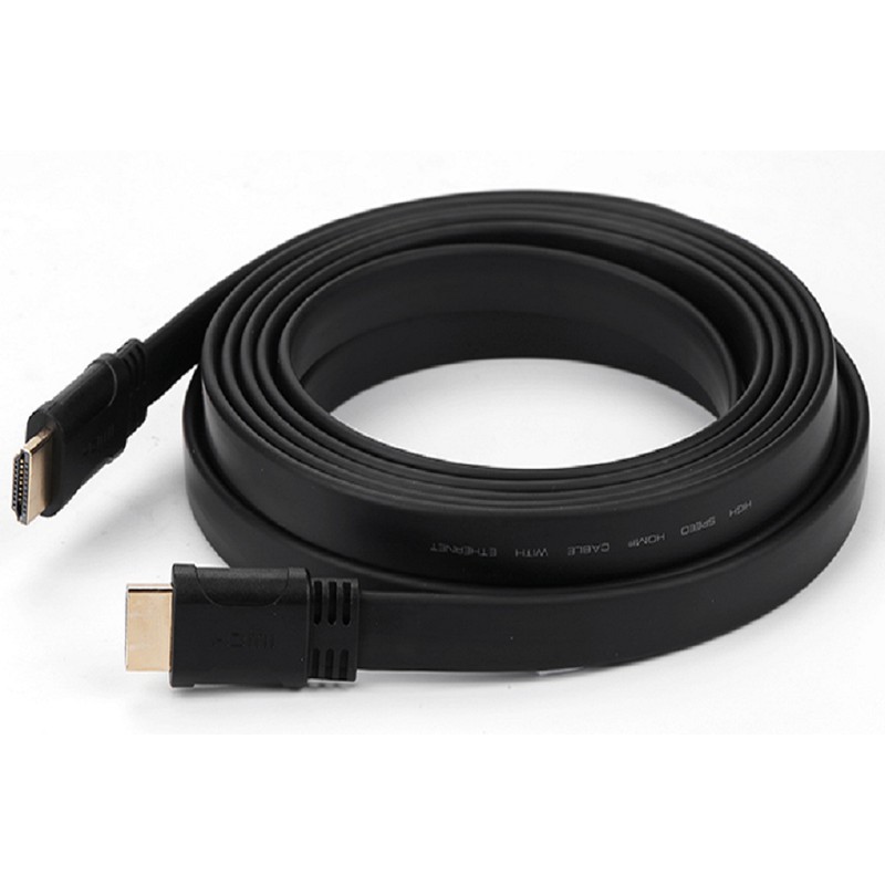 Cáp Tín Hiệu HDMI 10M Màu Đen Dẹt