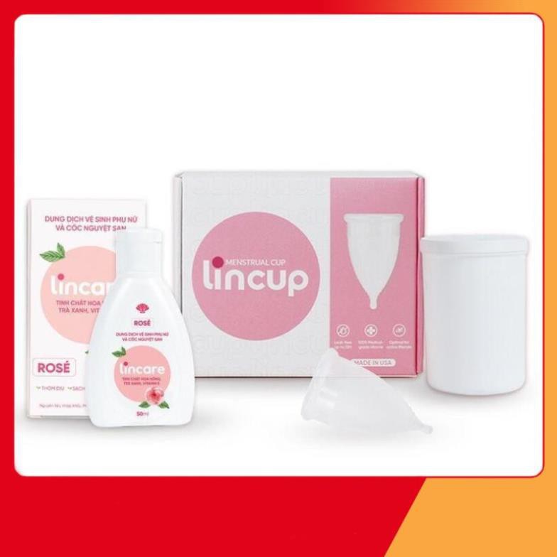 [ Rẻ nhất shopee ] Cốc nguyệt san Lincup chính hãng - Được kiểm tra hàng khi shiper giao hàng