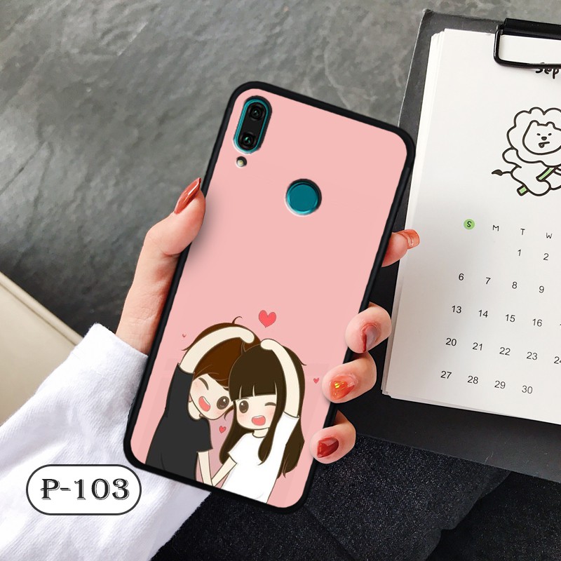 Ốp lưng 3D Huawei Nova 3e- hình  hoạt hình