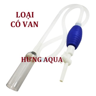 Ống bơm hút thay nước, Bơm tay hút cặn bể cá, bơm hút chất lỏng loại thường và có van khóa (hàng đẹp)