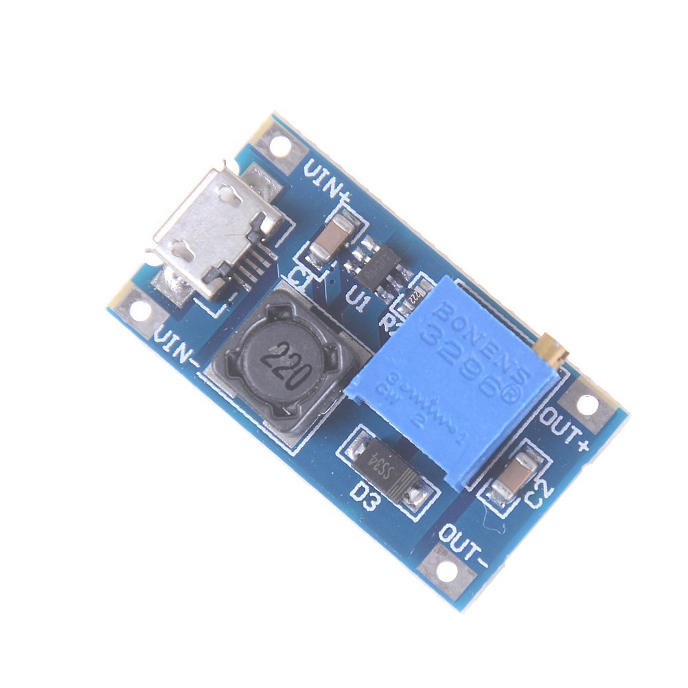 Mô Đun Tăng Áp DC-DC USB 2~24V Sang 5~28V 2A