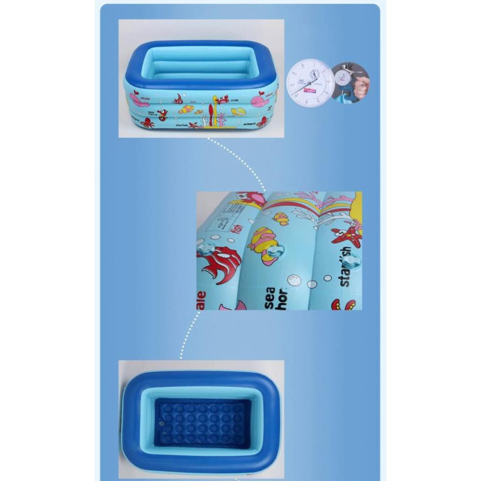 Bể Bơi 1,3M 3 Tầng Cho Bé