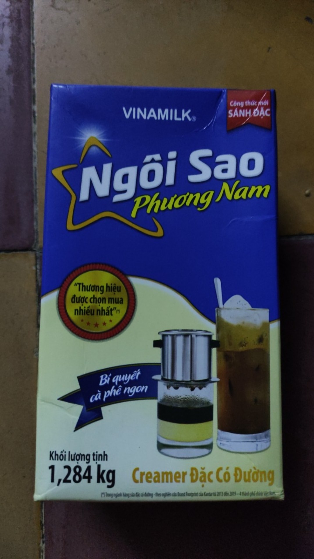 Sữa đặc Co đường Vinamilk Ngoi Sao Phương Nam Xanh Dương Hộp Giấy 1 284g Shopee Việt Nam