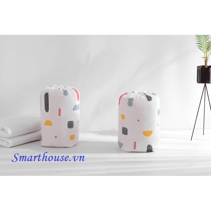 Túi đựng chăn ga gối quần áo đa năng chống ẩm có dây rút siêu tiện lợi