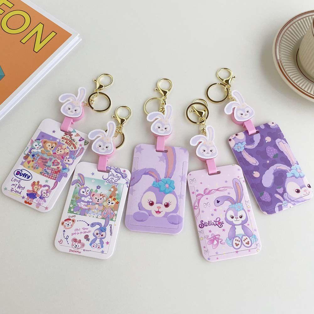 Móc Khóa Đựng Thẻ Xe Buýt Họa Tiết Hoạt Hình Cinnamoroll Dễ Thương