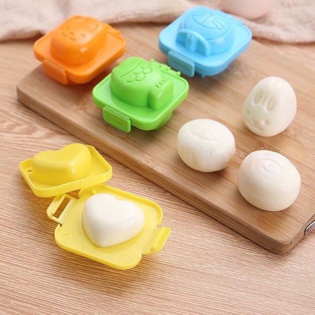 Khuôn tạo hình cơm bento, khuôn làm bánh cho bé ăn dặm kiểu Nhật 6 mẫu