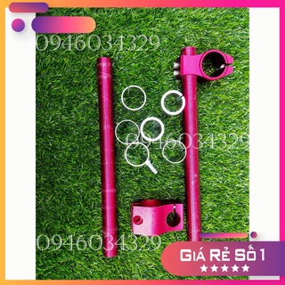 Ghi đông 2 khúc đầy đủ màu sắc