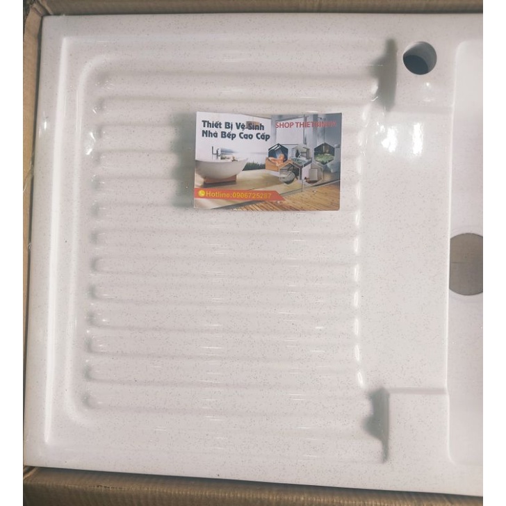 Chậu rửa chén đá 90x50x22cm, 5 màu lựa chọn - giá gốc