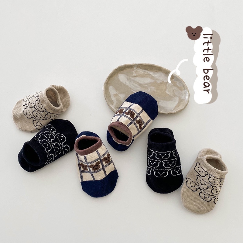 Combo tất vớ 3 đôi tất không cổ phong cách Hàn Quốc (TTT-10) Richkidsstore2021