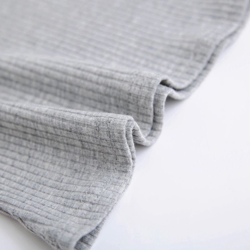 Áo Thun Tay Ngắn Hở Vai Màu Trơn Cho Các Bé