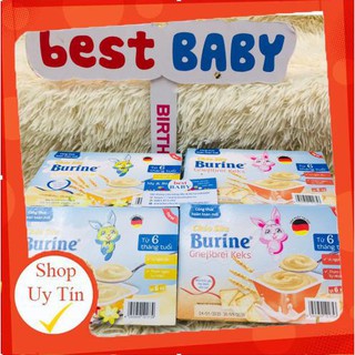 ✅Cháo Sữa Burine Vani Và Bích Quy [1 Lốc 6 Hộp] [6x50g] 300g
