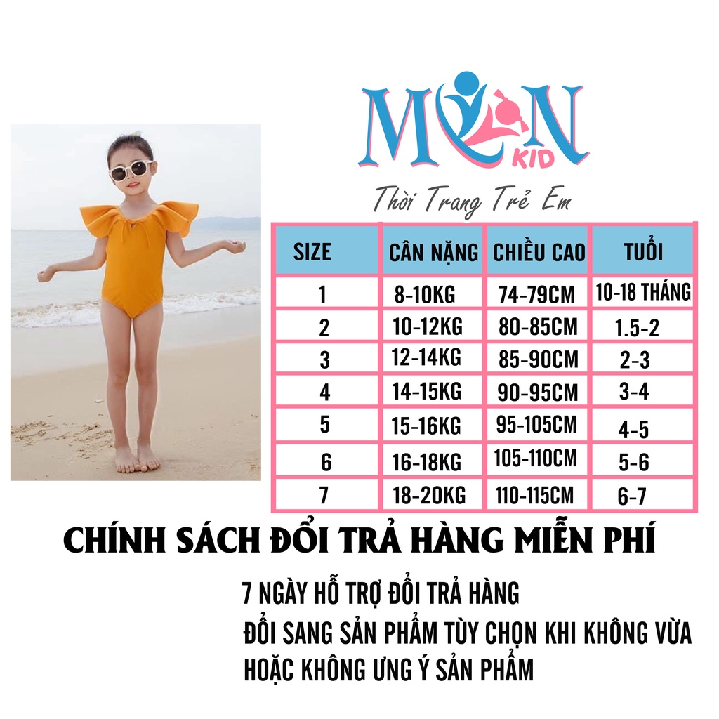 Đồ bơi Bikini trend 2022 cho bé gái Monmonkid từ 8-20kg