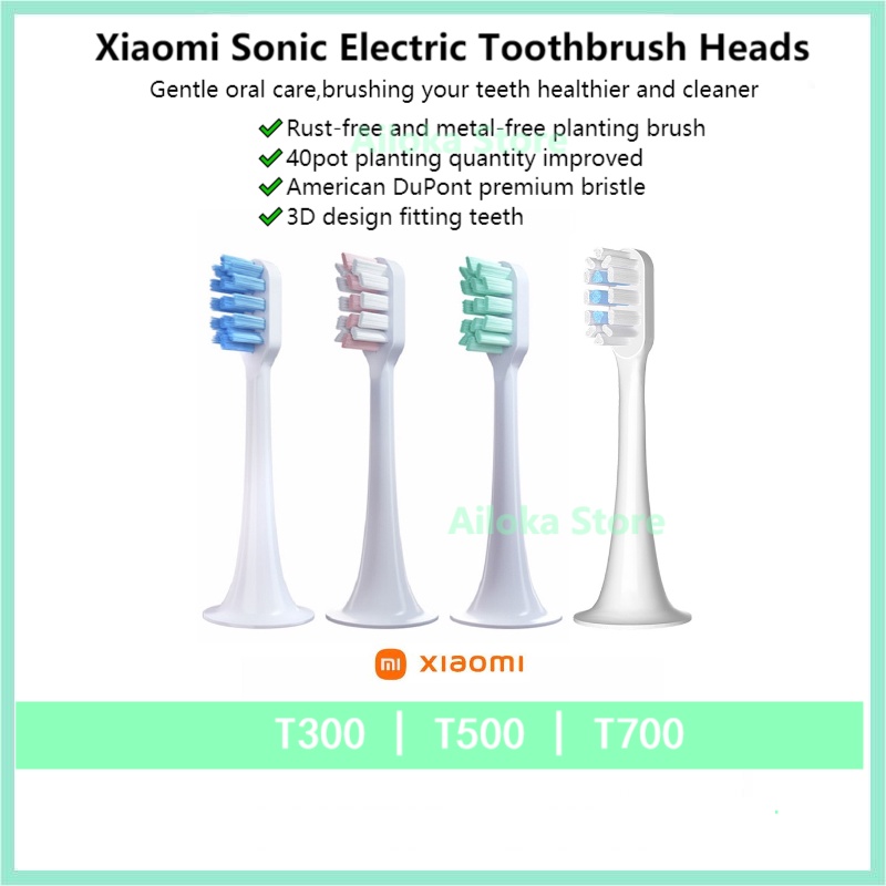 15 CÁI/Pack - Đầu Bàn Chải Đánh Răng Điện For Xiaomi Mijia T100 / T300 / T500 / T500C / T700 DDYST01SKS / MBS301 / MBS302 MES601 / MES602 / MES603