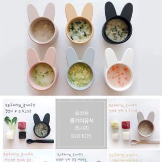 Set ăn dặm rocou cho bé