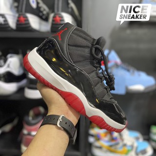 [ Nice Sneaker ] Giày sneaker | giày bóng rổ Jordan 11 Bred ( đen đỏ ) | bản 1:1 chuẩn .