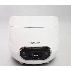 Nồi cơm điện mini đa năng LOCK&amp;LOCK EJR426WHT dành cho 1 đến 2 người ăn, loại nhỏ 0,8 Lít chính hãng