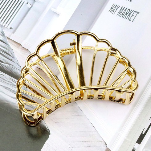 Kẹp tóc thời trang cỡ lớn phong cách hàn quốc xi mạ cứng cáp #2