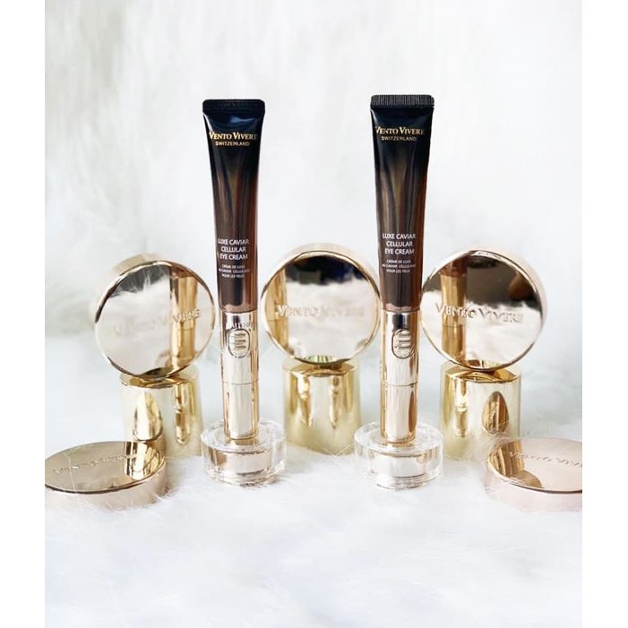 Kem Dưỡng Da Vùng Mắt Vento Vivere Switzerland Luxe Caviar Cellular Eye Cream